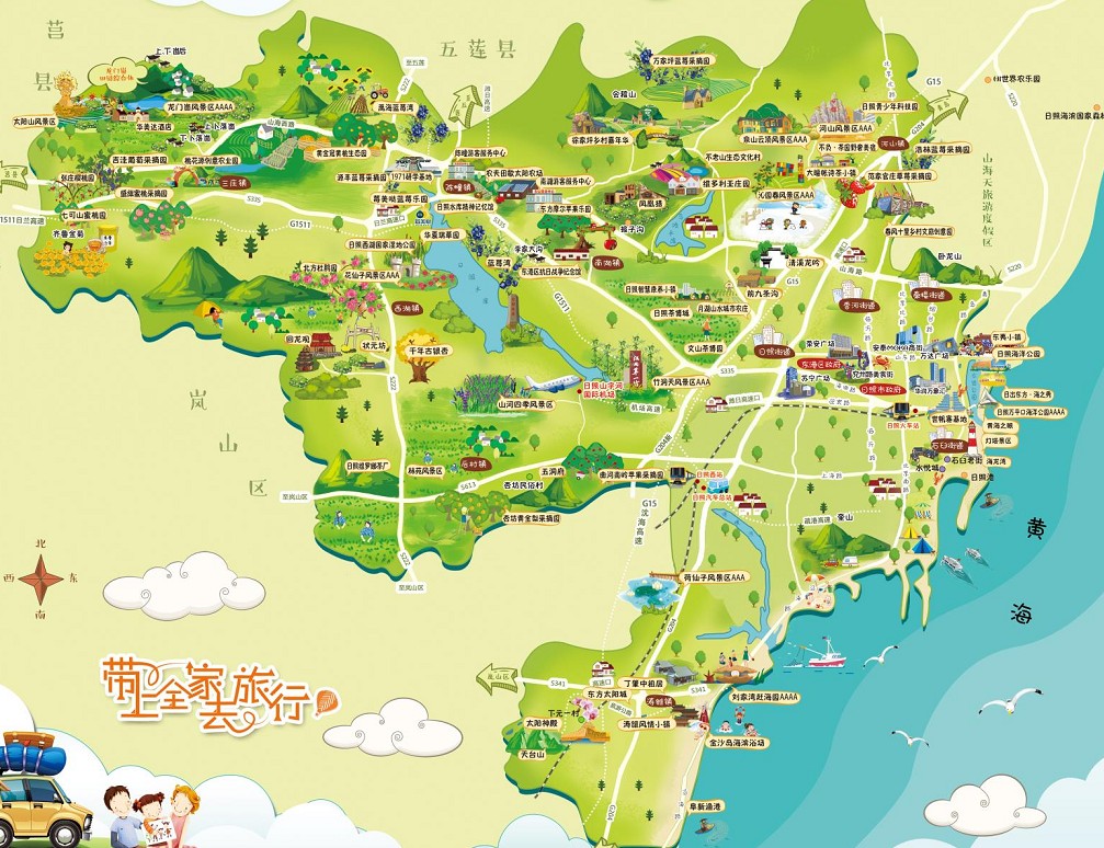 和庆镇景区使用手绘地图给景区能带来什么好处？